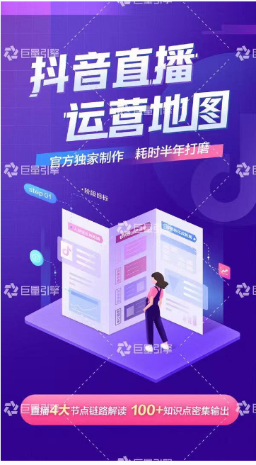 《抖音直播运营地图》直播4大节点，100+知识点-氢气球网创资源库