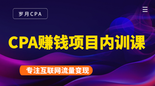 2021手把手教你玩转CPA暴利赚钱项目，新手实操日入200-1000元 (全套课程)-氢气球网创资源库