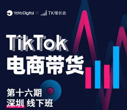 TK电商带货线下班第十六期（深圳站），从0到1带货出单-氢气球网创资源库