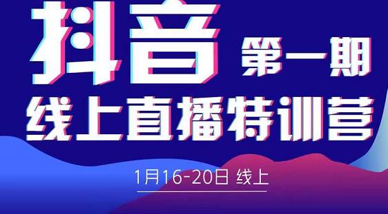 2022美尊学堂-抖音直播线上特训营价值4980元-氢气球网创资源库