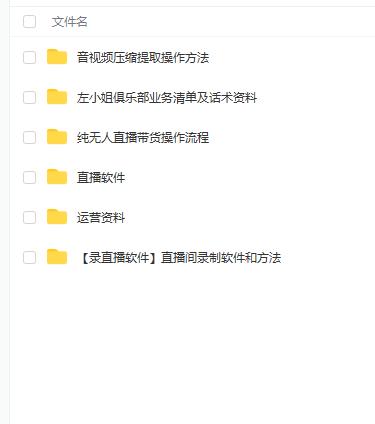 左小姐-直播带货俱乐部十三行、无人直播，全套教程附：工具、文档、话术资料-氢气球网创资源库