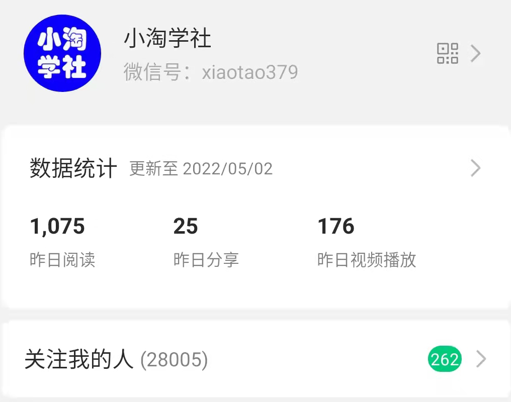 公众号日涨粉50+，分享我做流量的新渠道-氢气球网创资源库
