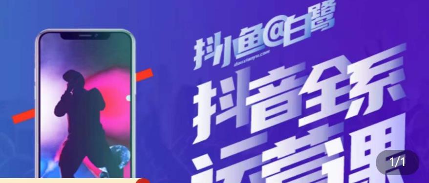 白鹭·主播内训营，运营主播话术起号进阶能力提升-氢气球网创资源库
