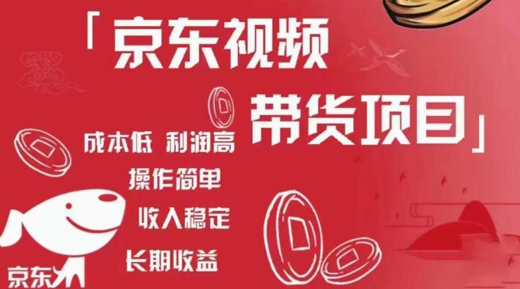 京东视频带货项目+图文带货种草，成本低，利润高，操作简单收入稳定-氢气球网创资源库