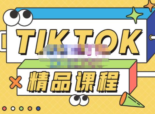 电商孵化中心·TikTok精品课程，教你玩转海外抖音，低成本创业，带您从0开始玩转TikTok-氢气球网创资源库