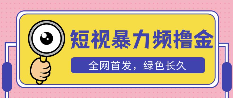 外面收费1680的短视频暴力撸金，日入300+长期可做，赠自动收款平台-氢气球网创资源库