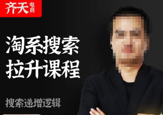 齐天电商·淘系搜索提升课程，​搜索递增标准化，动销标准化流程-氢气球网创资源库