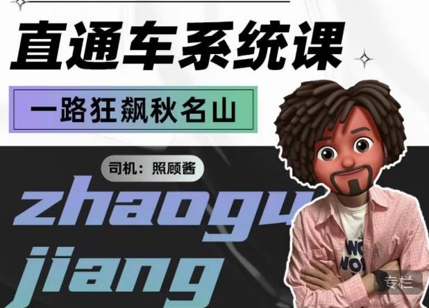 照顾酱·直通车系统课，从0到1搭建你的付费推广思维，讲基础，讲思路，讲方法，也讲实操-氢气球网创资源库