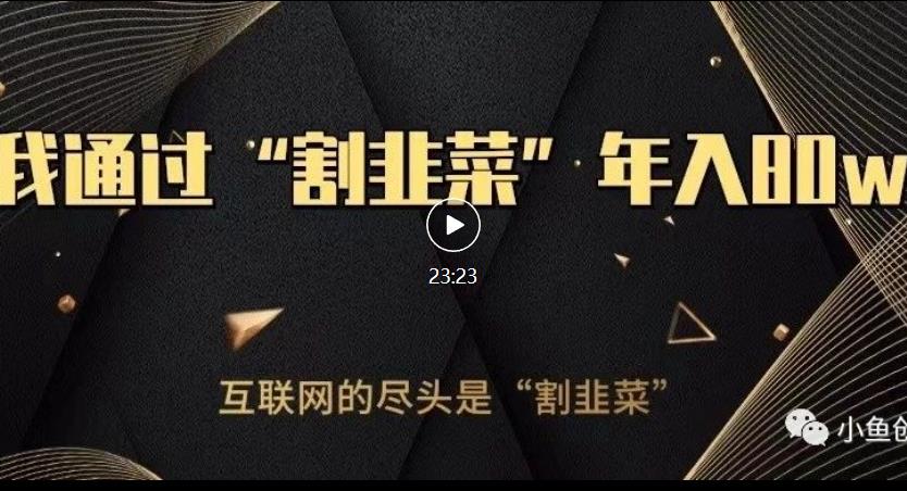 知识付费才是最好的项目，教你如何通过知识付费月入5万【揭秘】-氢气球网创资源库