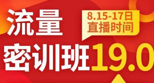 秋秋线上流量密训班19.0，打通流量关卡，线上也能实战流量破局-氢气球网创资源库