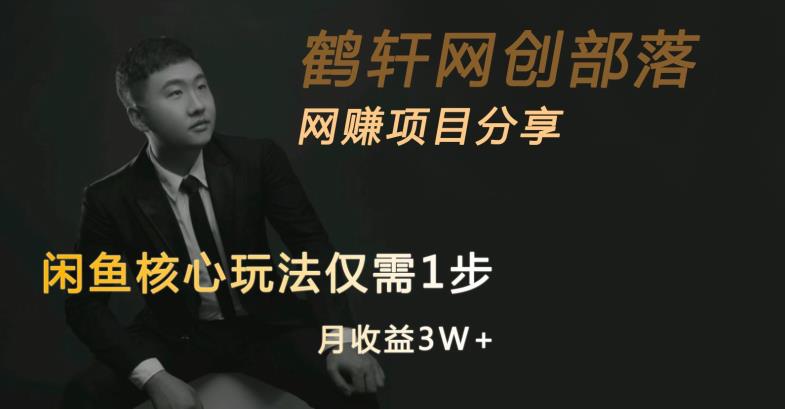 闲鱼核心玩法不卖货也能1年变现20W，玩法简单-氢气球网创资源库