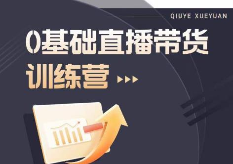 2023直播带货入门进阶运营实训课程，新手直播运营培训实操课-氢气球网创资源库