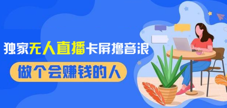 2024独家无人直播卡屏撸音浪，12月新出教程，收益稳定，无需看守，轻松上手日入1000+【揭秘】-氢气球网创资源库