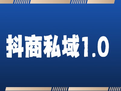 抖商服务私域1.0，抖音引流获客详细教学-氢气球网创资源库