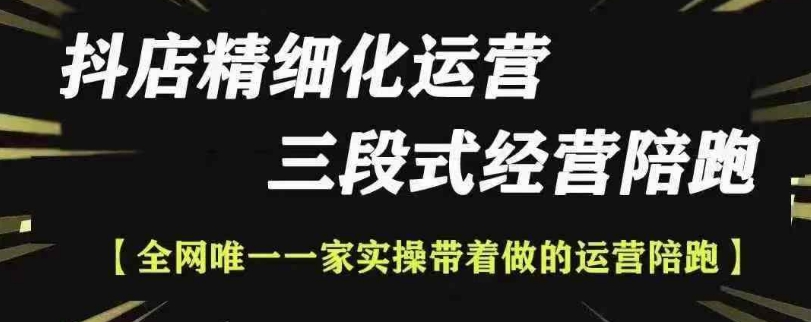抖店精细化运营，非常详细的精细化运营抖店玩法（更新1229）-氢气球网创资源库