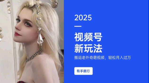 搬运老外奇葩视频，撸视频号分成计划收益，每天只需一小时，新手小白轻松月入过W-氢气球网创资源库