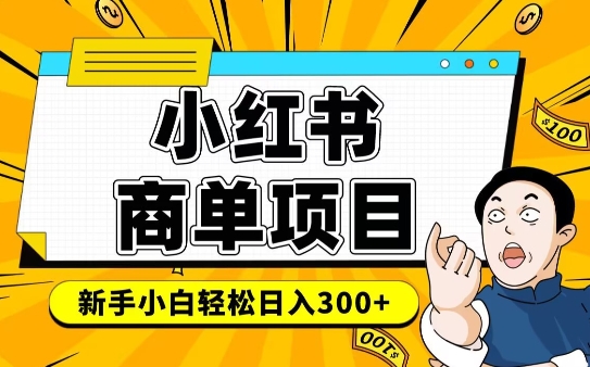 小红书千粉商单，稳定快速变现项目，实现月入6-8k并不是很难-氢气球网创资源库