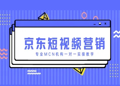 京东短视频营销项目，专业MCN机构一对一实操教学-氢气球网创资源库