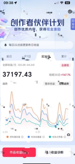 抖音奇异历史赛道，AI赋能历史赛道，流量收益嘎嘎香，狂撸伙伴计划-氢气球网创资源库