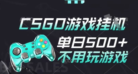 25年CSGO游戏搬砖，全自动挂G，不需要玩游戏，手机操作日入3张(不是汇率搬砖)【揭秘】-氢气球网创资源库