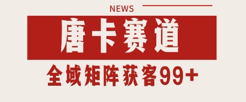唐卡赛道私域引流获客 自热矩阵SOP日引流99+精准客资【揭秘】-氢气球网创资源库