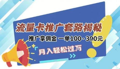 2025年外面卖1500的流量卡项目最新玩法，绿色无门槛对新手非常友好，日入3张+-氢气球网创资源库